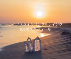 画像1: ライフスタイルコンサルティング９月のスケジュール
