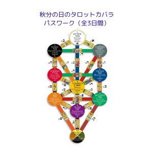 画像: 秋分の日のタロットカバラパスワーク（全3日間）